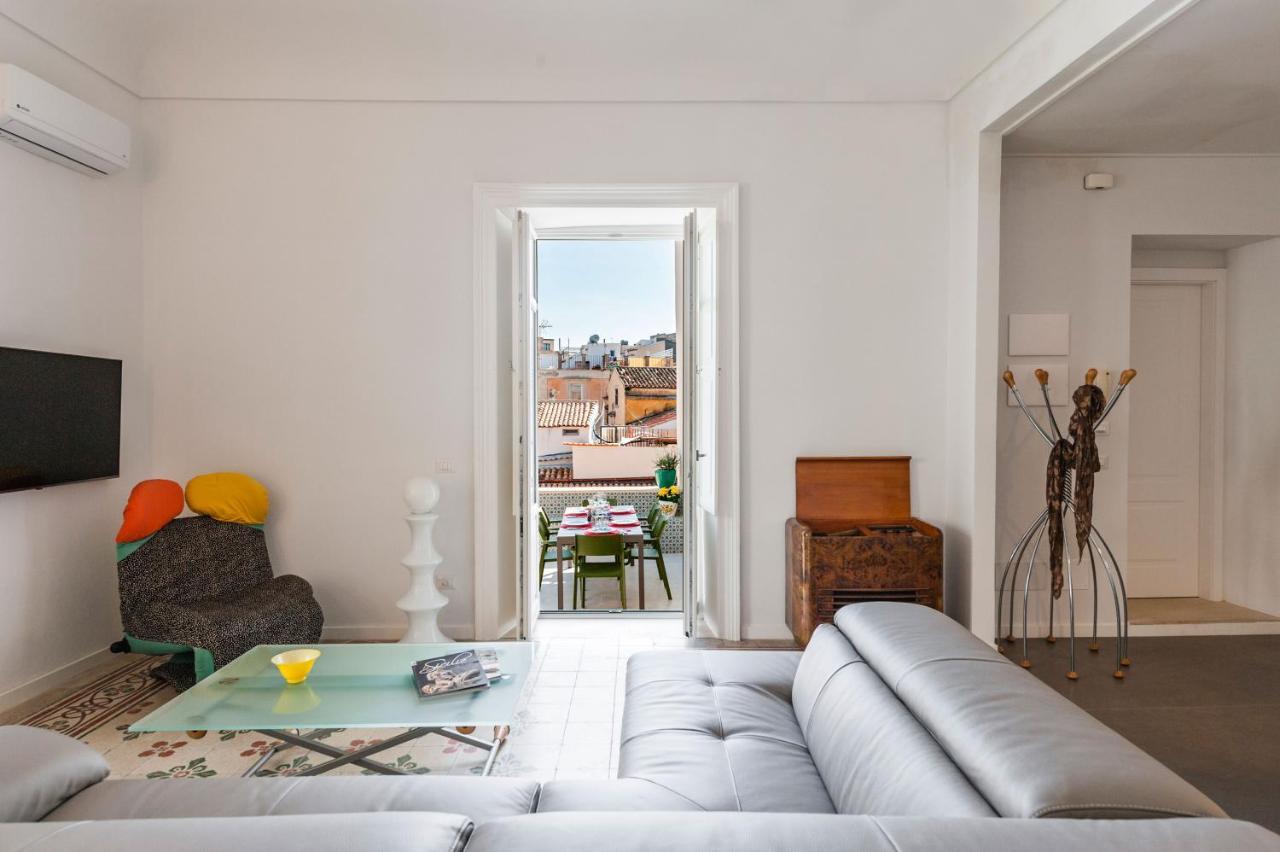 2 Soru Ortigia Holiday Home - Attico Con Terrazza Syracuse Ngoại thất bức ảnh